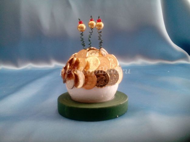 ​Денежный топиарий: часть 2