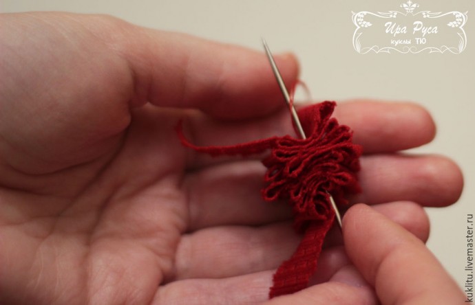 Создаем рождественский венок: часть 3