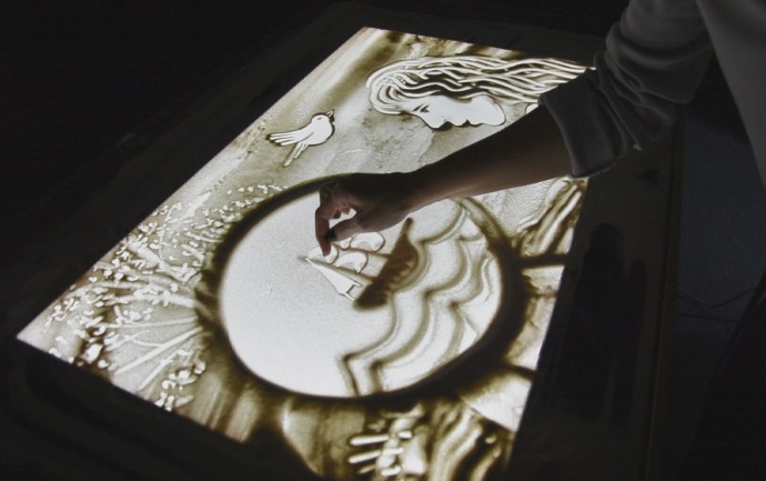 ​Песочная анимация