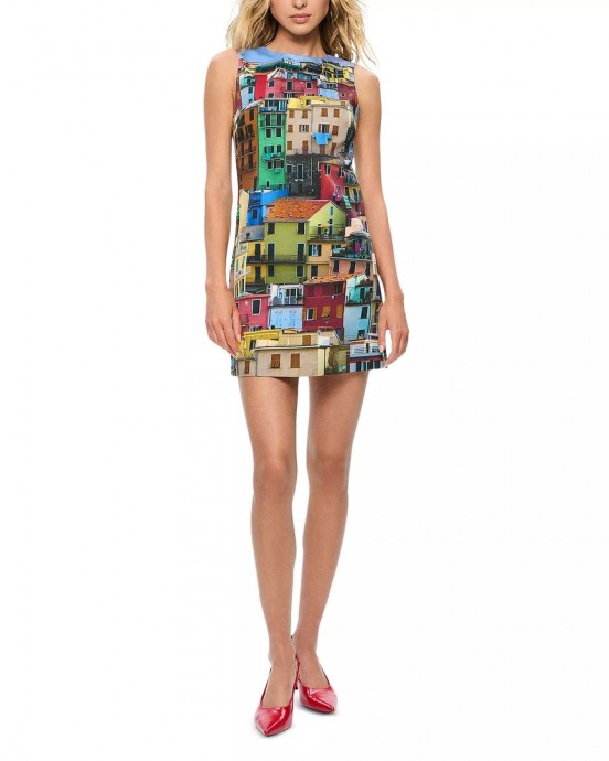 Платье для вдохновения и вязаные носки с домиками Платье для вдохновения и вязаные носки с домиками