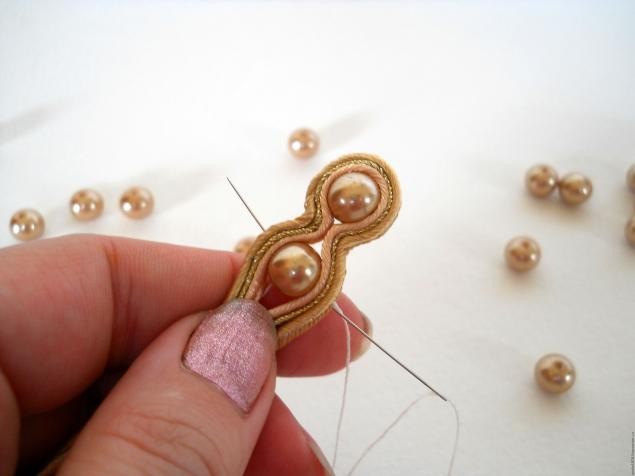 ​Колье "Кружевная бабочка": мастер-класс, часть 4