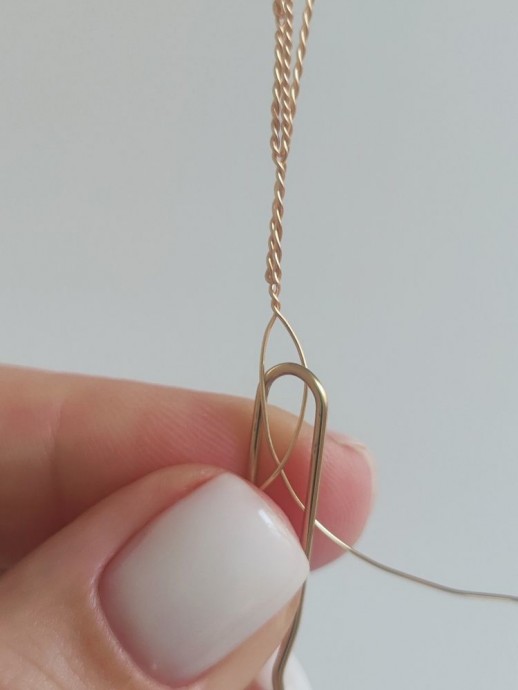 Делаем красивую шпильку для волос: часть 3