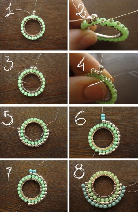 Бисерные серьги или кулон Бисерные серьги или кулон