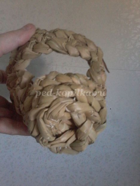 Гнездо из природного материала: часть 2