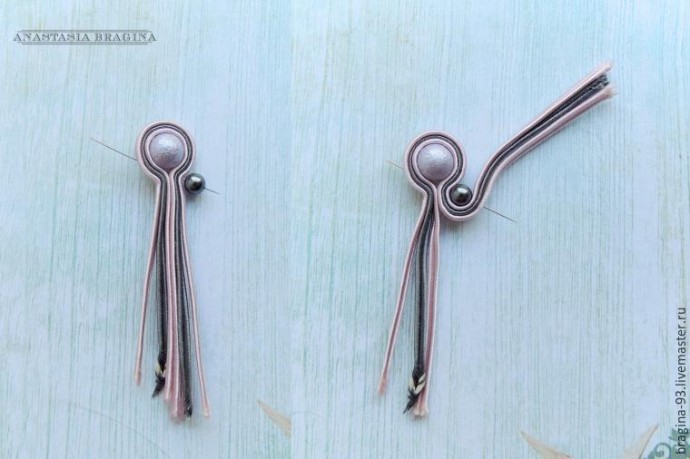 Красивые сутажные серьги: часть 1