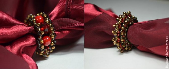 Создаем ажурное кольцо для шарфа Создаем ажурное кольцо для шарфа