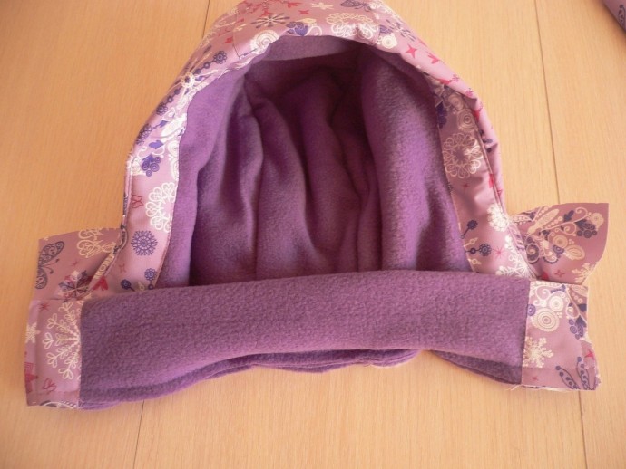 Обработка капюшона с трикотажным воротником Обработка капюшона с трикотажным воротником