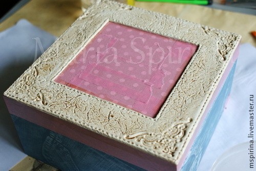 Декорирование шкатулки а-ля бохо: часть 3 Декорирование шкатулки а-ля бохо: часть 3