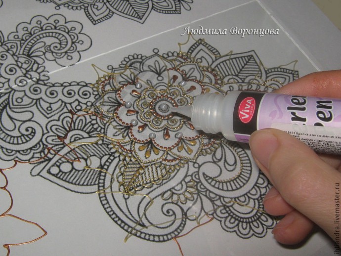 Листья в технике точечной росписи: часть 2 Листья в технике точечной росписи: часть 2