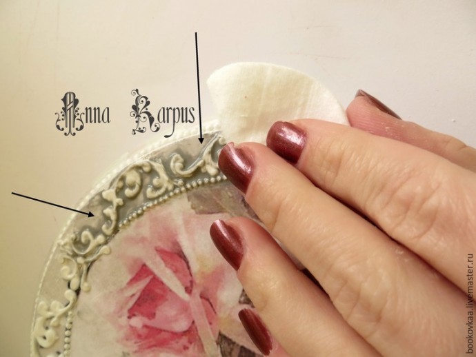 ​Мастер-класс по декору кухонной доски "English breakfast": часть 2