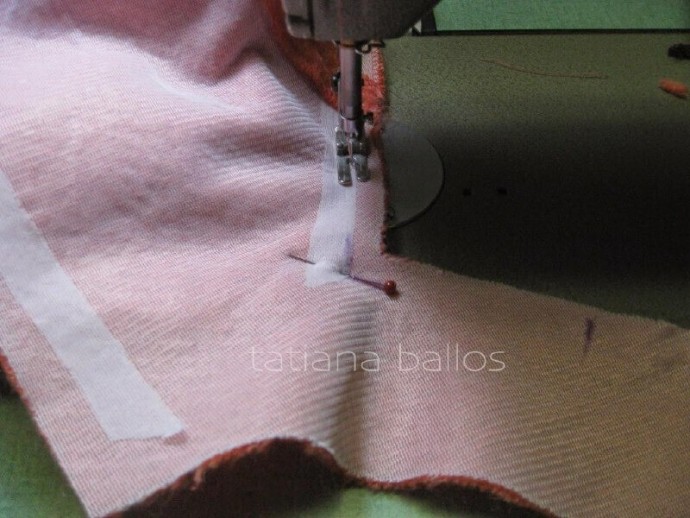 Обработка воротника-стойки