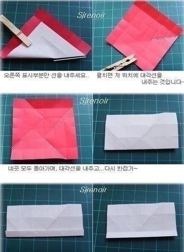 Розы в технике оригами