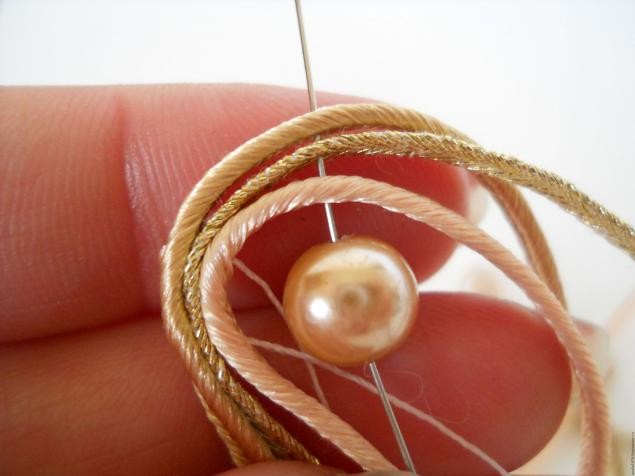 Колье "Кружевная бабочка": мастер-класс, часть 3