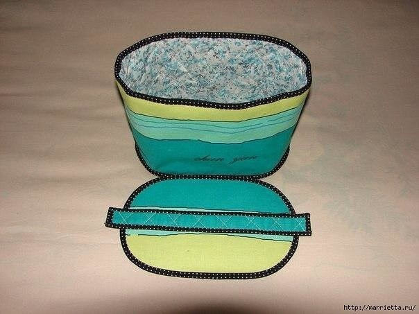 Шьем сумку для туалетных принадлежностей