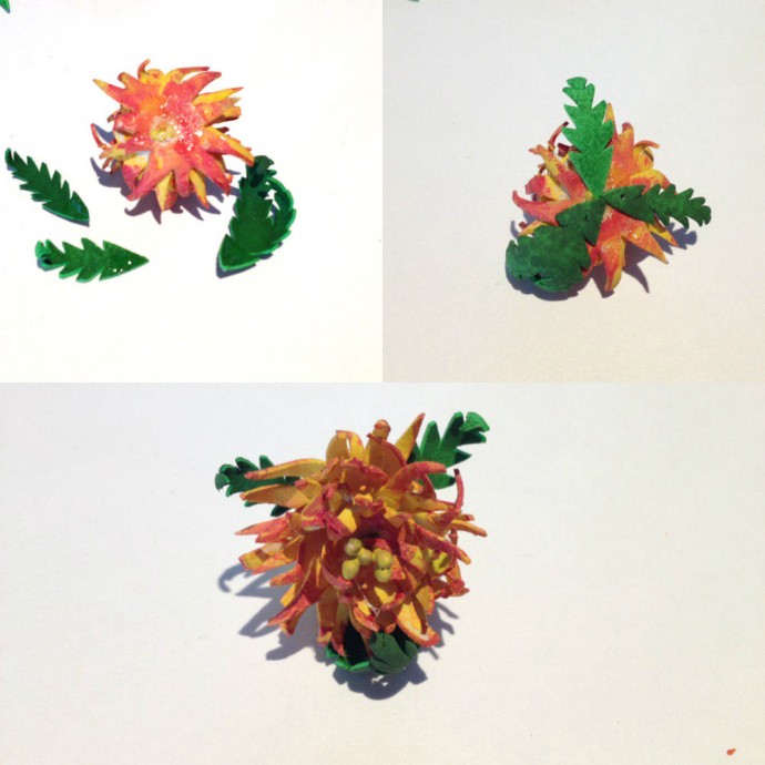 ​Создаем цветы из фоамирана для образа на фотосессию: часть 2