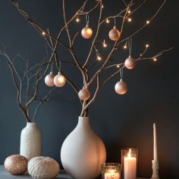 Зимние нарядные веточки