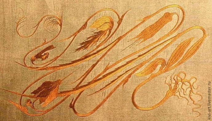 ​Декорирование вазы в стиле модерн: часть 1