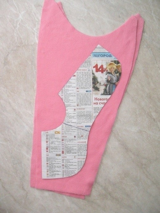 Шьём флисовую манишку: мастер-класс Шьём флисовую манишку: мастер-класс