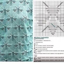 ​Необычные узоры для спиц