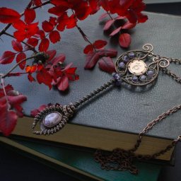 Делаем ключ для Козерога в технике wire work: часть 2