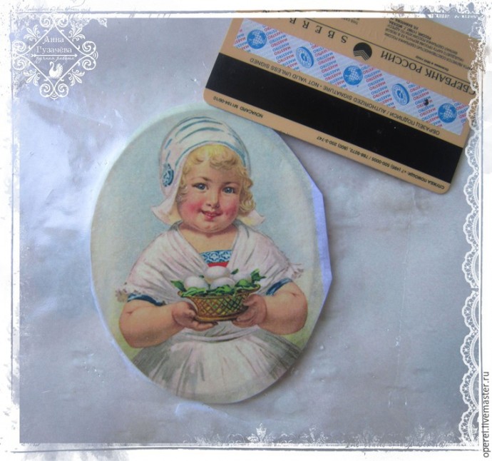 ​Создаем винтажное декоративное панно: часть 1