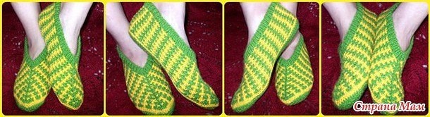​Вяжем уютные следки своими руками