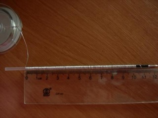 ​Цветок из проволоки и ниток мулине в технике ганутель: часть 1