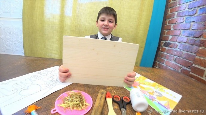 Картина в технике String Art на День всех влюбленных: часть 1