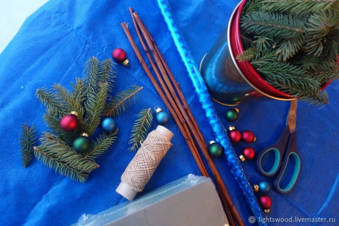 Делаем елку своими руками: часть 1