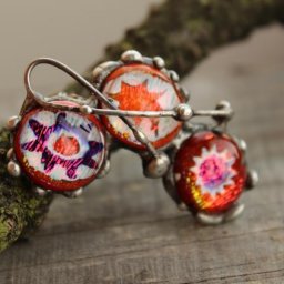 Фьюзинго-витражная брошь: часть 2