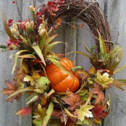 Идеи осенних веночков