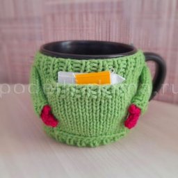 Грелка на кружку "свитерок"