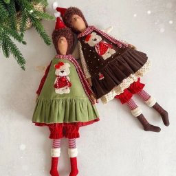 ​Милые новогодние тильды