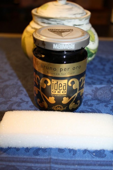 ​Искусственное состаривание "Горшочек для хранения": часть 3