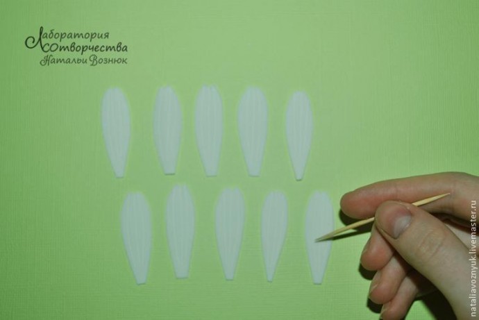 Создаем герберу из фоамирана