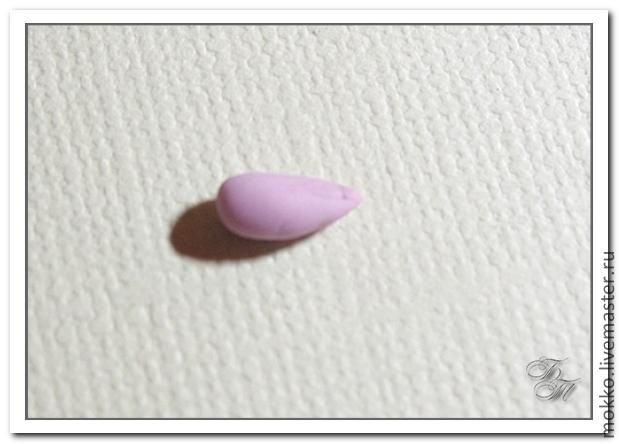 Лепка глицинии из полимерной глины: часть 1