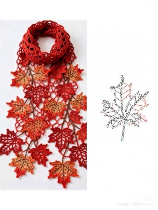 ​Необычные шарфы и шали