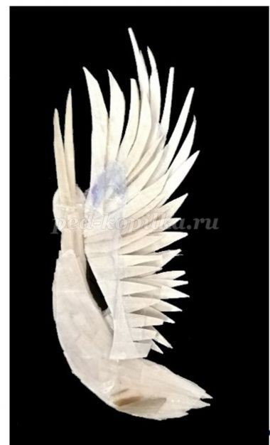 Панно из соломки "Прекрасный аист": часть 3 Панно из соломки "Прекрасный аист": часть 3