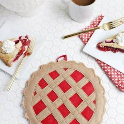 Шьем прихватку в виде пирога