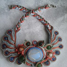 ​Создаем сутажное колье "Краски осени"