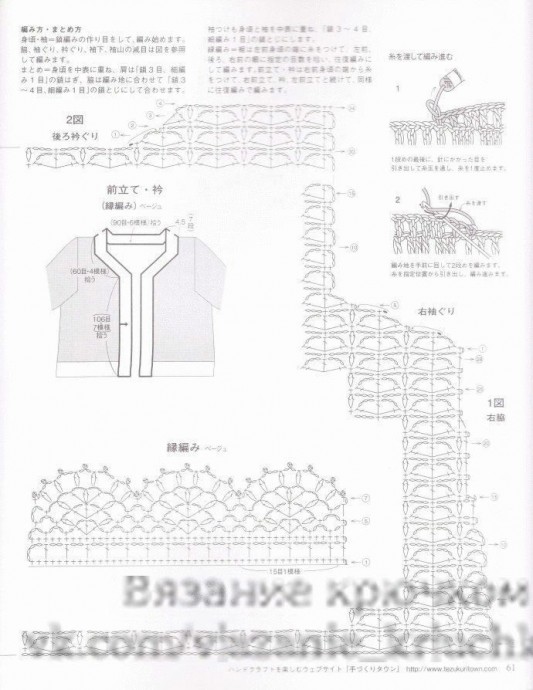 Ажурный жакет на позднее лето