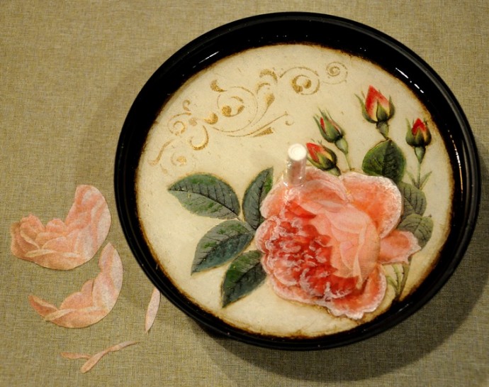 ​Декорирование часов с необычным стерео-эффектом: часть 4