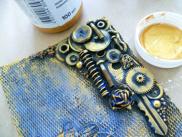 Делаем открытку-магнит к 23 февраля из того, что есть под рукой