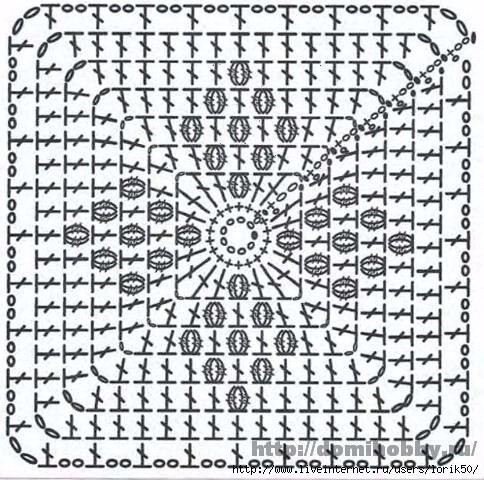 Короткий топ крючком Короткий топ крючком