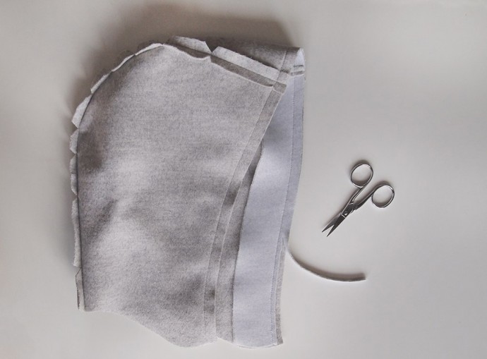 Капюшон на подкладке Капюшон на подкладке