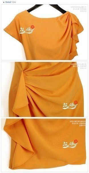 Моделирование оригинального нарядного платья: мастер-класс