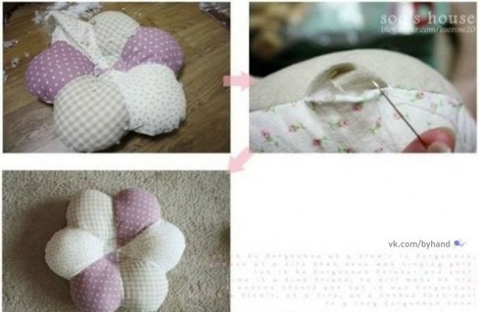 Подушка-ромашка Подушка-ромашка