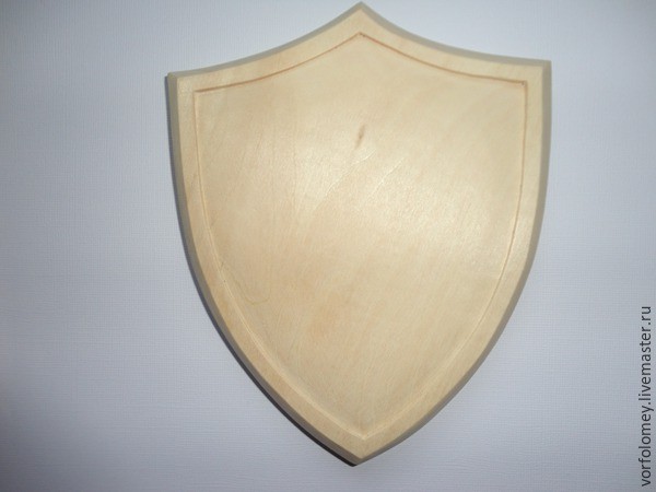 ​Как сделать своими руками герб из дерева
