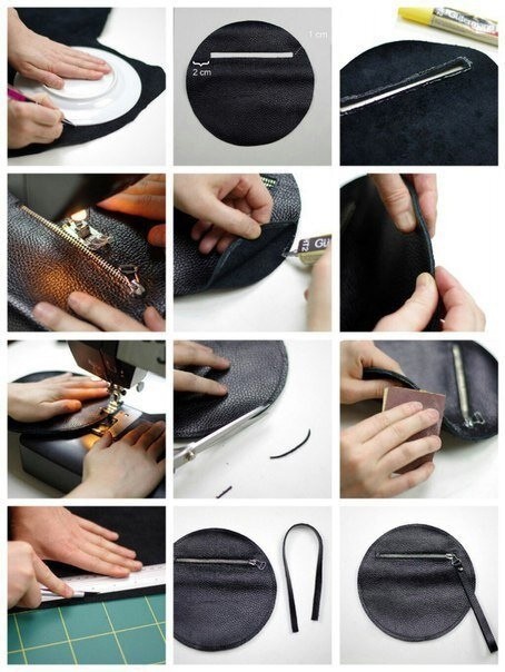 Маленькая круглая сумочка