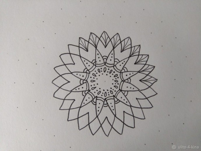 Медитативное творчество по рисованию мандалы: часть 1